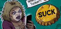 Suck slot artwork