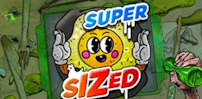 Supersized slot artwork