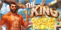 The King Of Social Media slot artwork