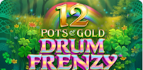 12 Pots Of Gold: Drum Frenzy slot artwork