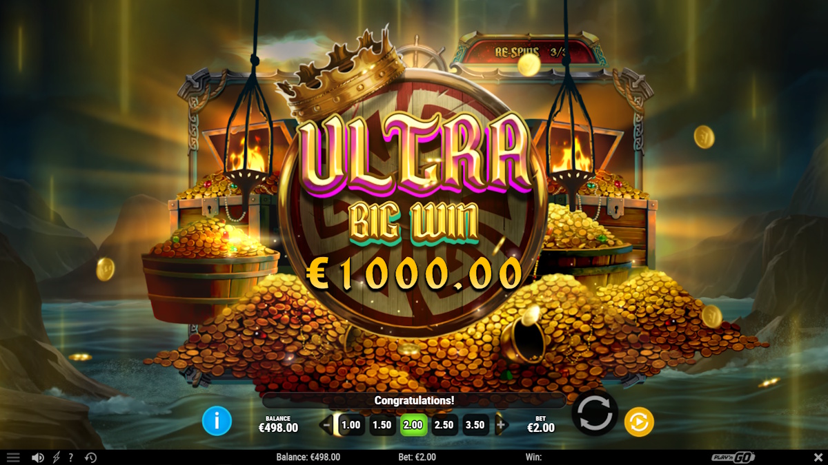 An ultra big win in Sails of Riches by Play'n GO