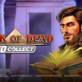 Banner of Book of Dead GO Collect by Play'n GO