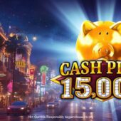 Banner of Cash Pig 2 15000 by Booming Games