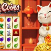 Banner of Kitty Coins by Atomic Slot Lab