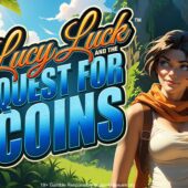 Banner of Lucy Luck and the Quest for Coins by Slotmill
