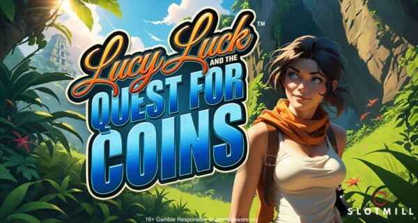 Banner of Lucy Luck and the Quest for Coins by Slotmill