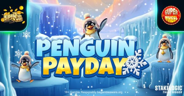 Banner of Penguin Payday by Stakelogic