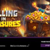 Banner of Rolling in Treasures by Pragmatic Play