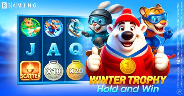 Banner of Winter Trophy Hold and Win by BGaming