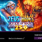 Banner of Zeus vs Hades Gods of War 250 by Pragmatic Play