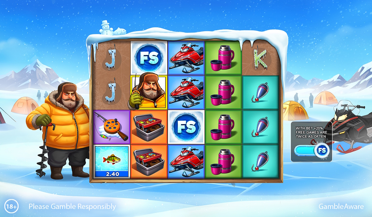 Base game in Ice Bass by Belatra