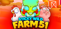 Sticky Wild: Farm 51 slot artwork