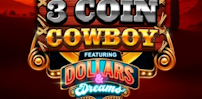 3 Coin Cowboy Dollars & Dreams slot artwork