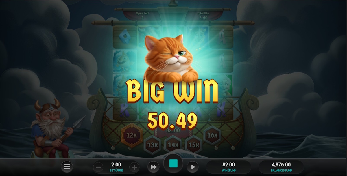 A big win in Cod of Thunder Dream Drop by Relax Gaming