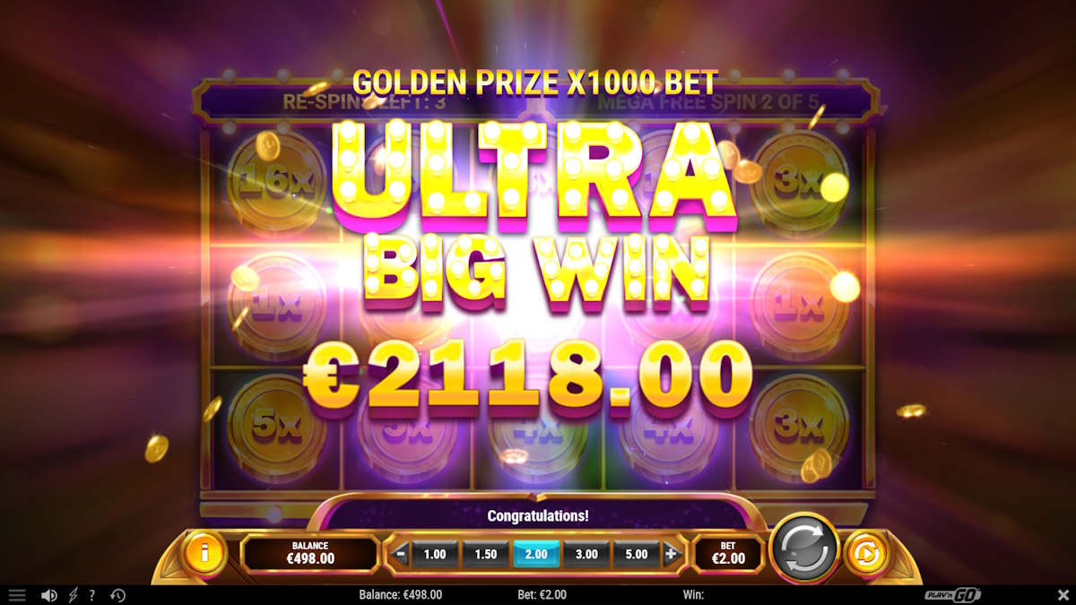 An ultra big win in ValhalLuck by Play'n GO