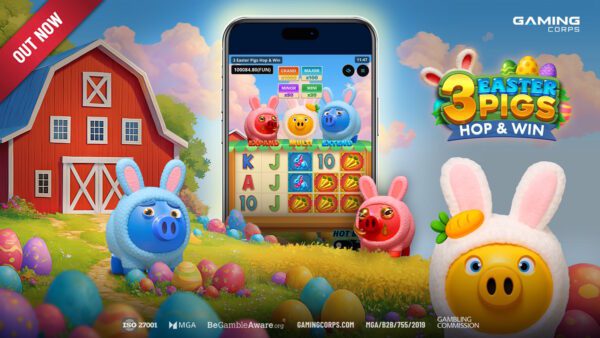 Banner of 3 Easter Pigs Hop by Gaming Corps