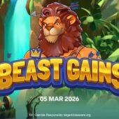 Banner of Beast Gains by Relax Gaming