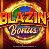 Banner of Blazin' Bonus by Booming Games