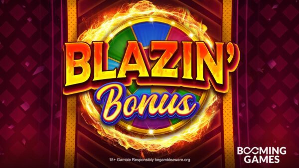 Banner of Blazin' Bonus by Booming Games