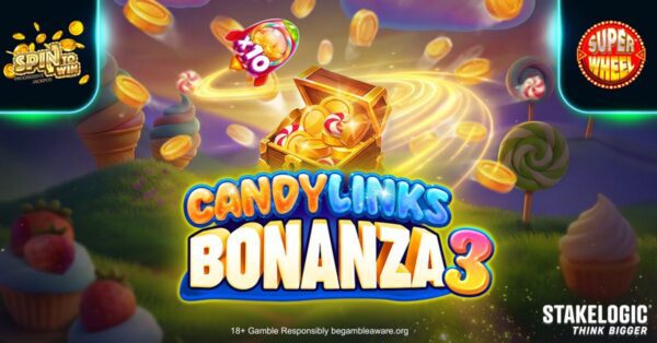 Banner of Candy Links Bonanza 3 by Stakelogic