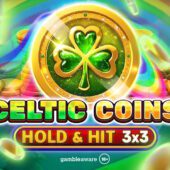 Banner of Celtic Coins Hold & Hit 3x3 by Spinomenal
