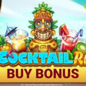 Banner of Cocktail Rush Buy Bonus by Amusnet