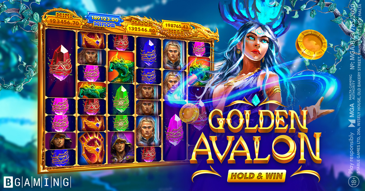 Banner of Golden Avalon Hold and Win by BGaming