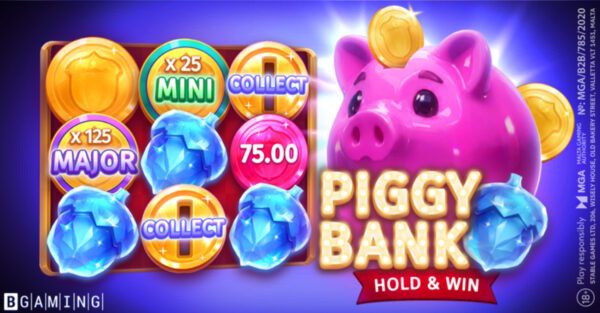 Banner of Piggy Bank Hold & Win by BGaming