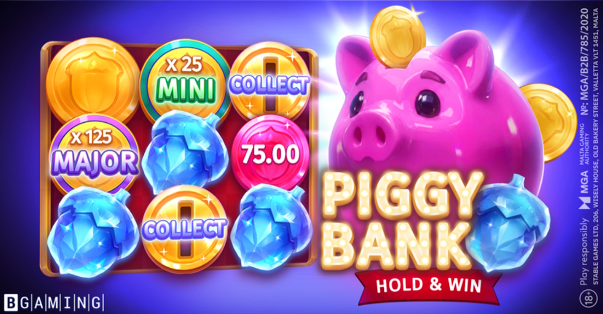 Banner of Piggy Bank Hold & Win by BGaming