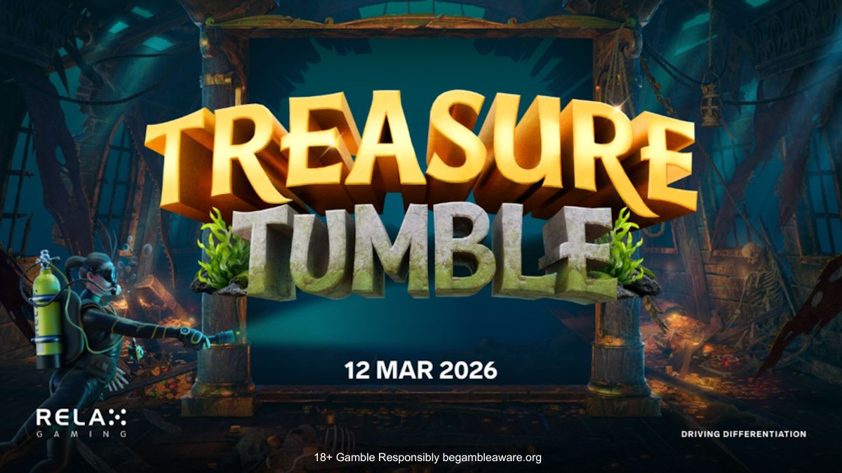Banner of Treasure Tumble by Relax Gaming
