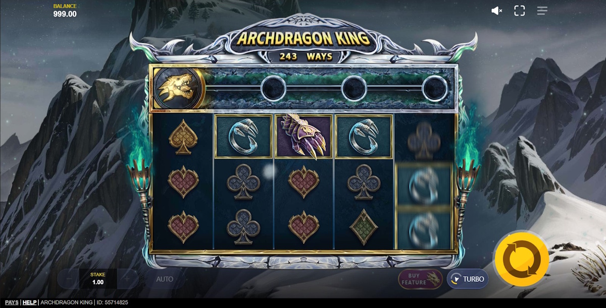 Base game in Archdragon King by Red Tiger