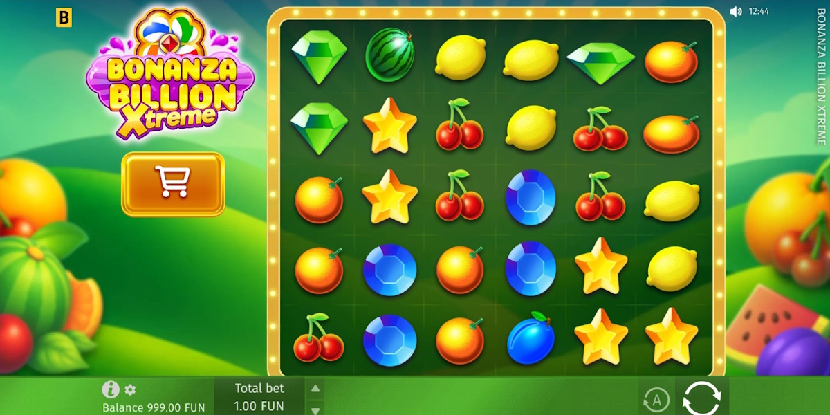 Base game in Bonanza Billion Xtreme by BGaming
