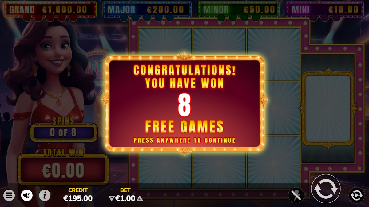 Free game won through Dollars & Dreams mechanic by Bragg