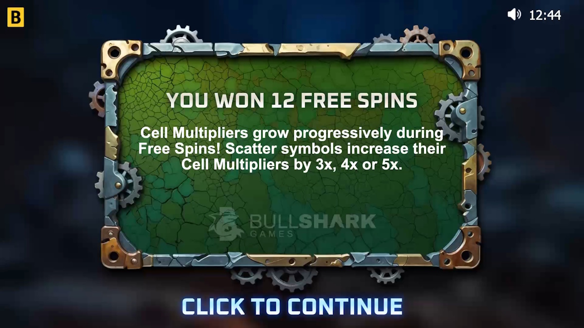 Free spins won in Recycle Riches by BGaming