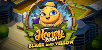 Honey Rush Black & Yellow slot artwork
