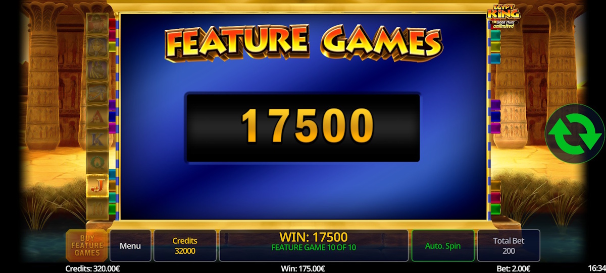 A win in Egypt King Book Hunt Unlimited by Swintt