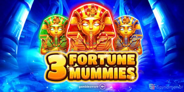 Banner of 3 Fortune Mummies by Spinomenal