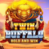 Banner of Twin Buffalo Hold and Win by Booming Games