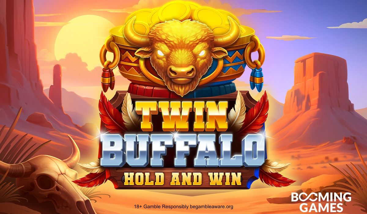 Banner of Twin Buffalo Hold and Win by Booming Games