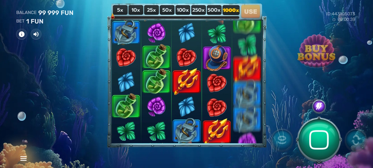Base game in Deep Sea Wild by Galaxsys