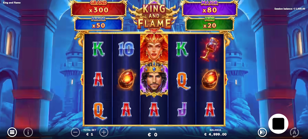 Base game in King and Flame by ELA Games