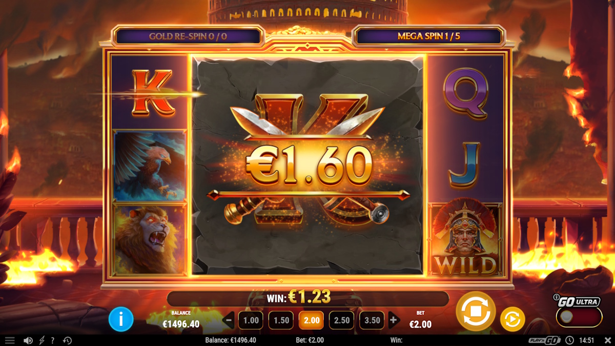 Mega spins in Legion Gold Reckoning by Play'n GO