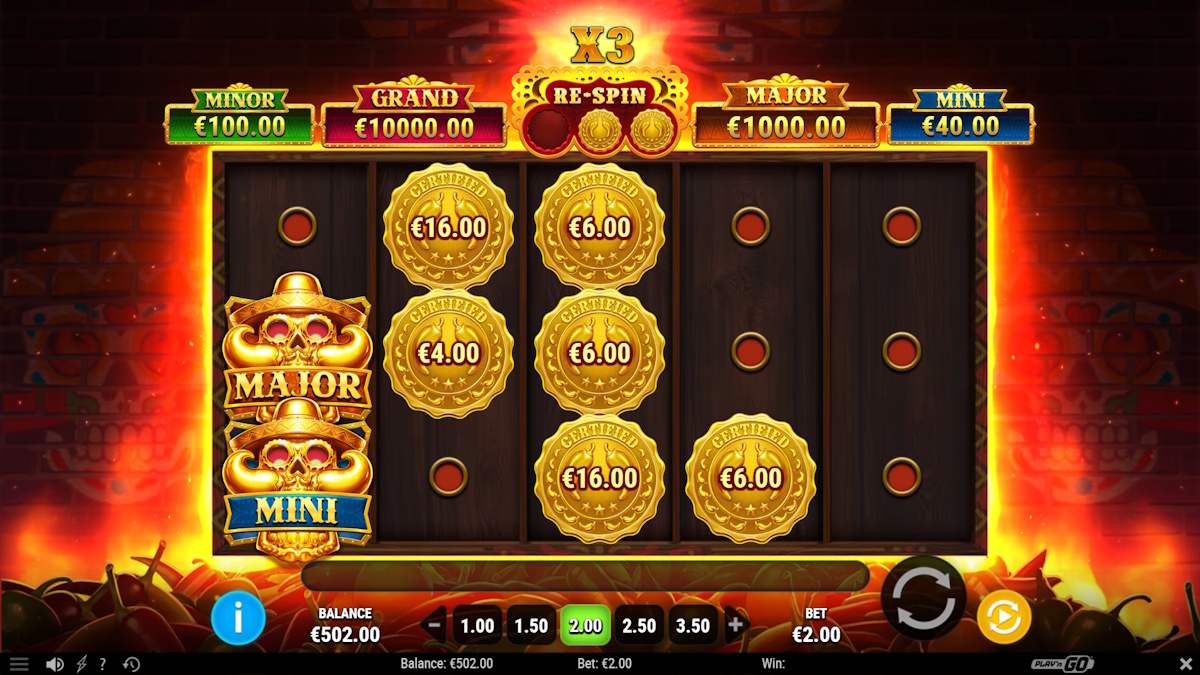 Respins in Spice Spice Baby! by Play’n GO