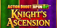 Action Boost Spinup Knight’s Ascension slot artwork