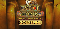 Eye Of Horus The Golden Tablet Gold Spins slot artwork