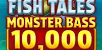 Fish Tales Monster Bass 10,000 slot artwork