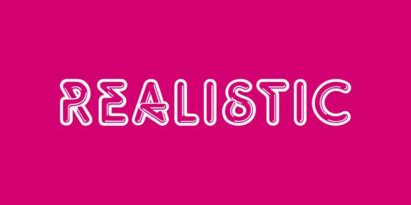 Realistic games logo shut down