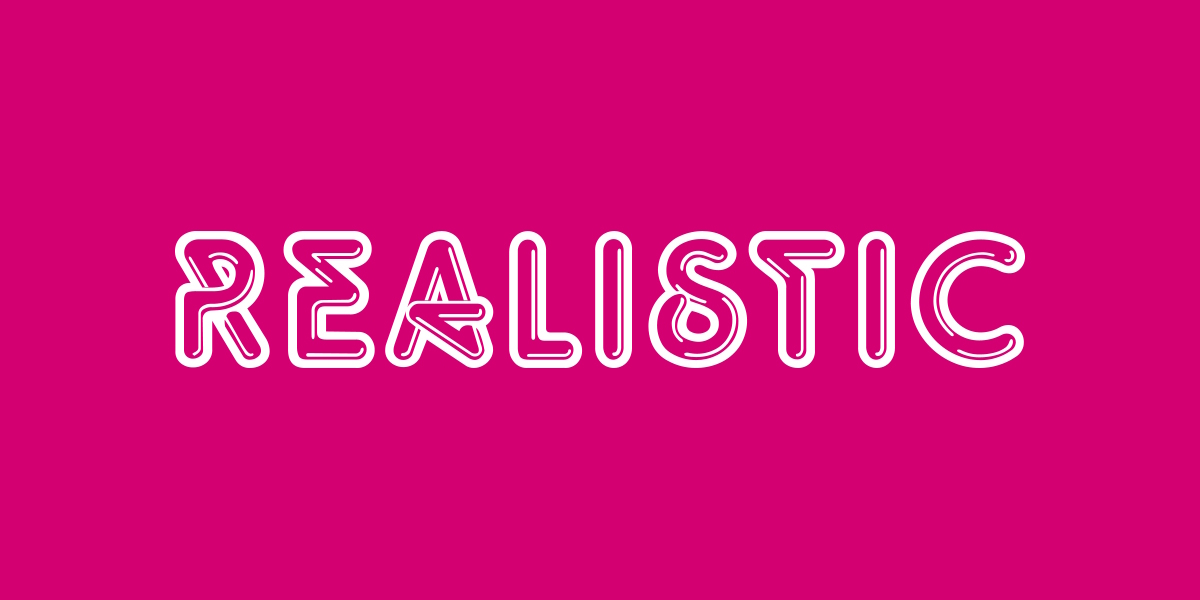 Realistic games logo shut down