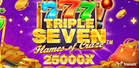 Triple Seven Flames Of Craze slot artwork