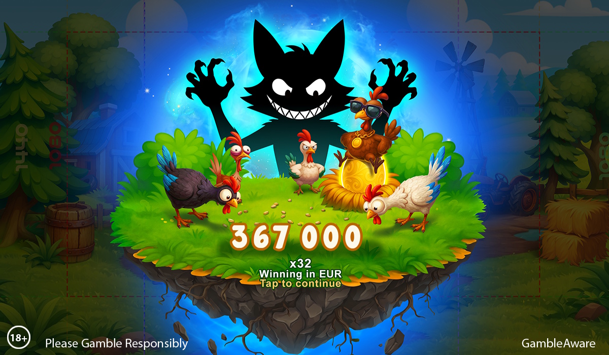A win in Foxy Eggs by Belatra